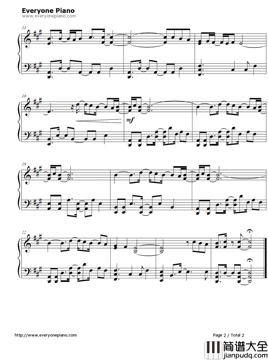 Hold_On_We're_Going_Home钢琴谱_Drake