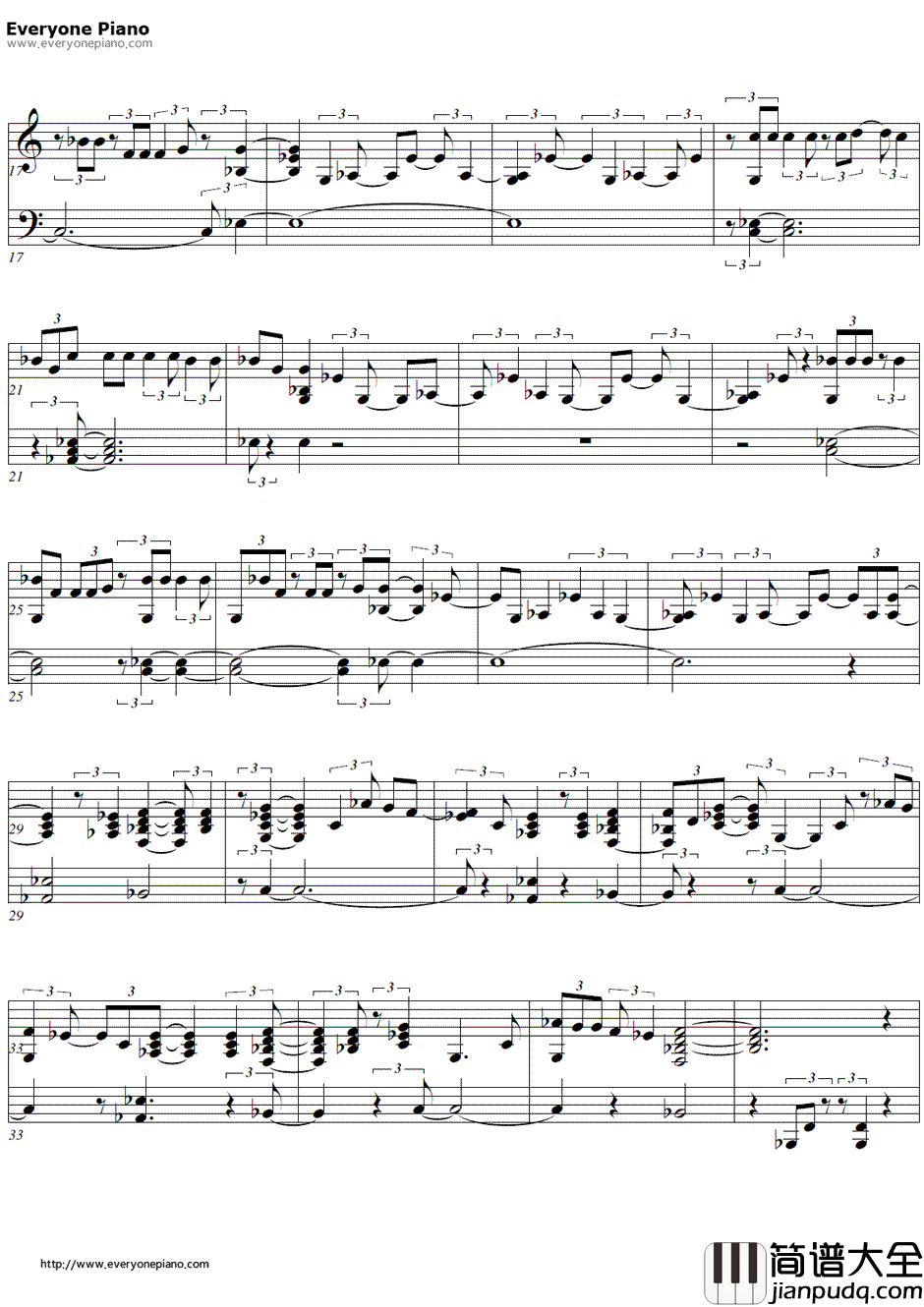 Story_of_My_Life钢琴谱_One_Direction