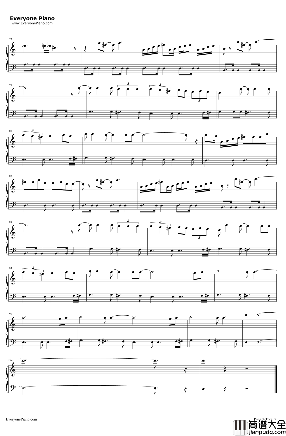 Survival（生存）钢琴谱_Muse