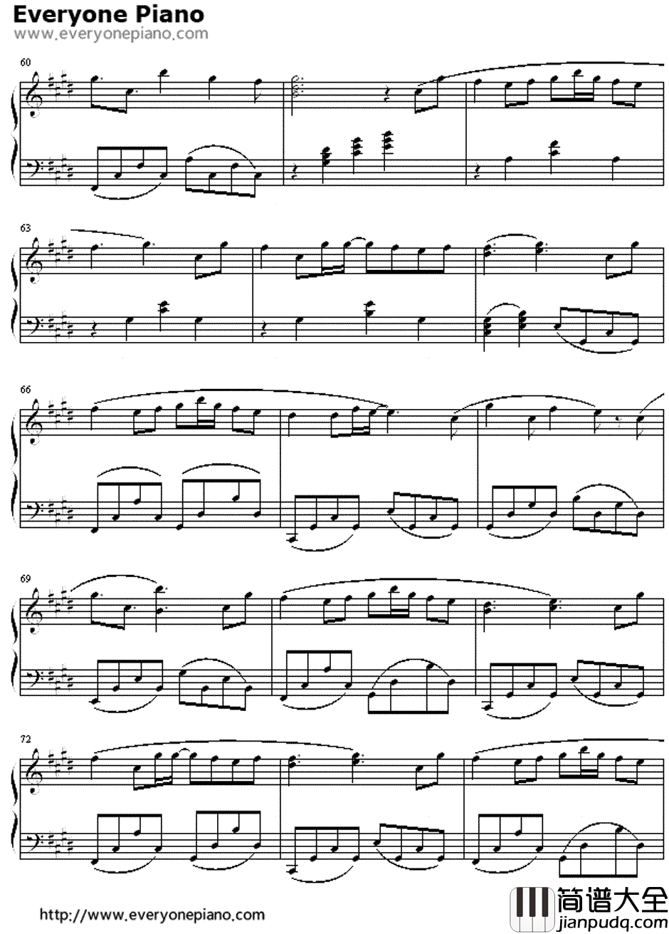 レイン钢琴谱_SID_钢之炼金术师FA第五季OP