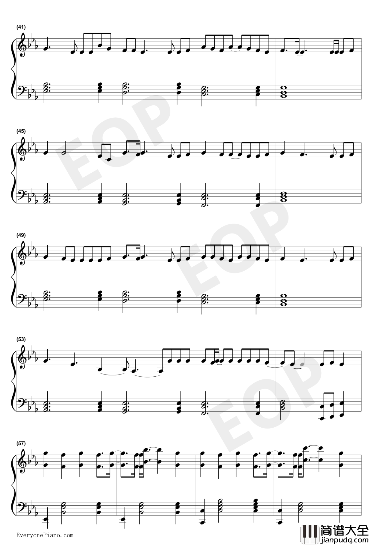 Baby（贾斯汀·比伯）钢琴谱_Justin_Bieber贾斯汀·比伯