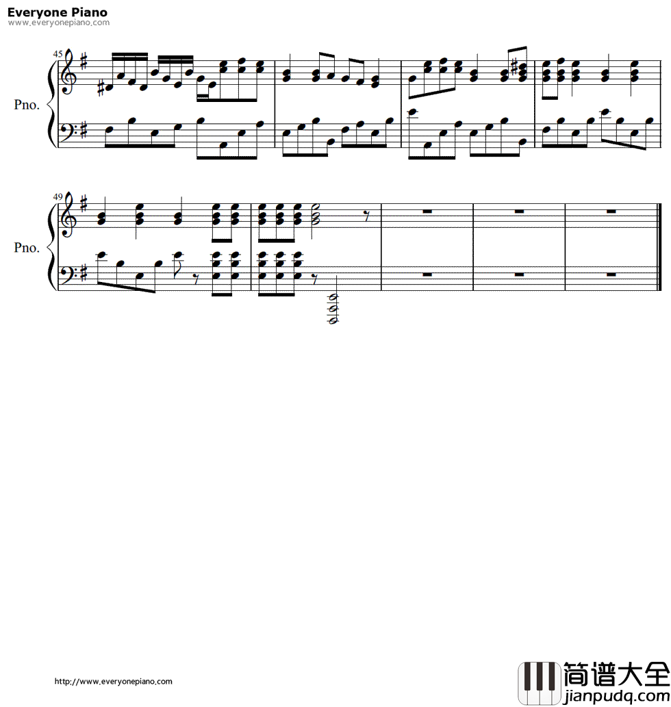 Cancion_Del_Mariachi钢琴谱_Los_Lobos_&_Antonio_Banderas