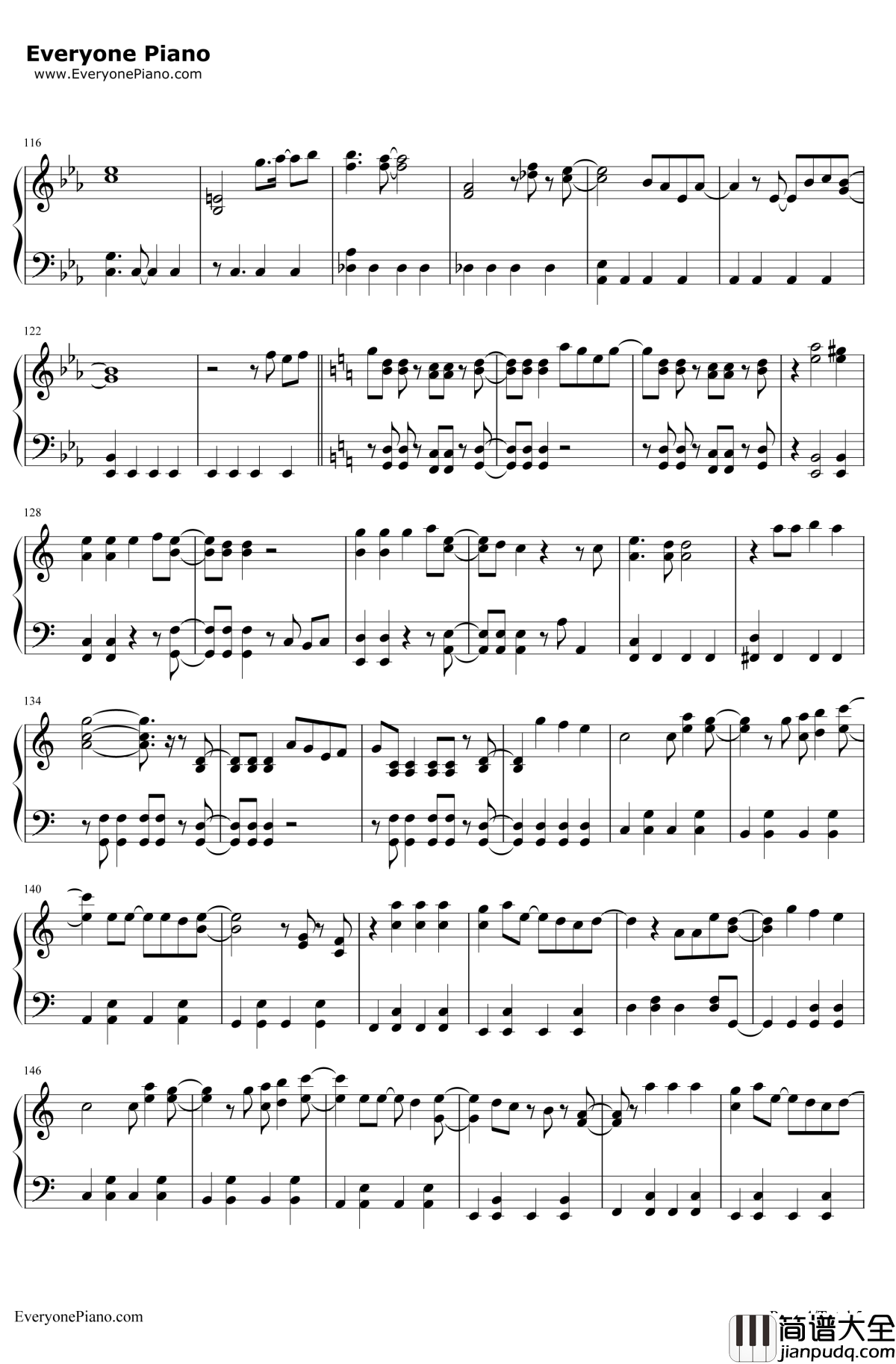 崇尚麻里子(上からマリコ)钢琴谱_AKB48