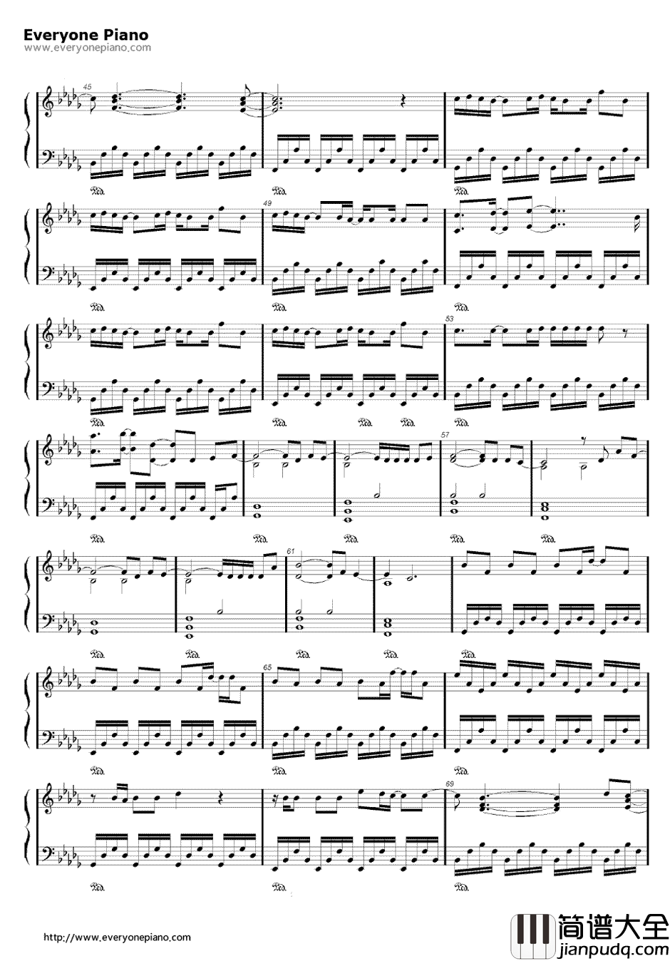 Decode钢琴谱_Paramore