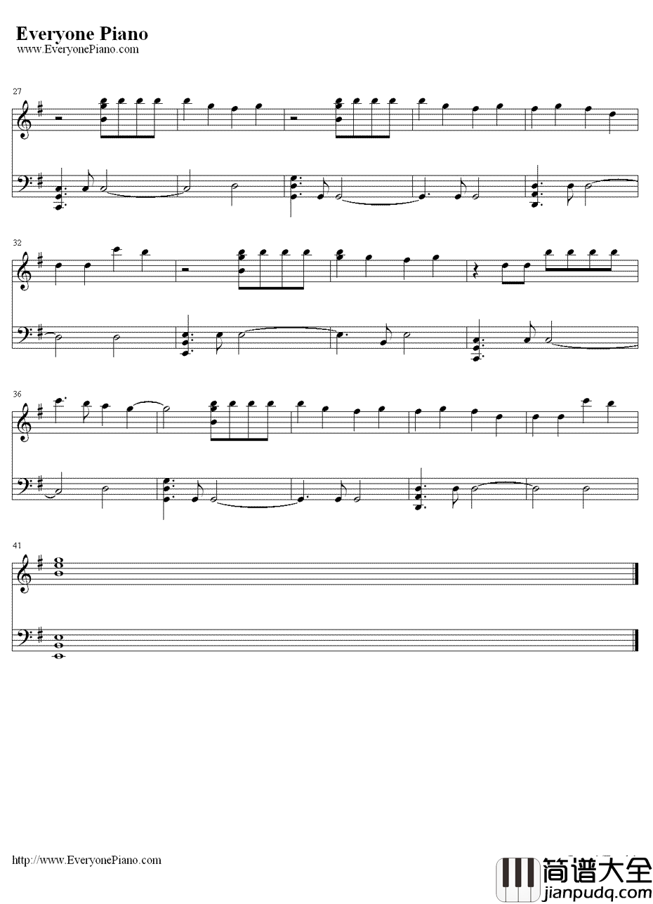 Wasting_All_These_Tears钢琴谱_Cassadee_Pope