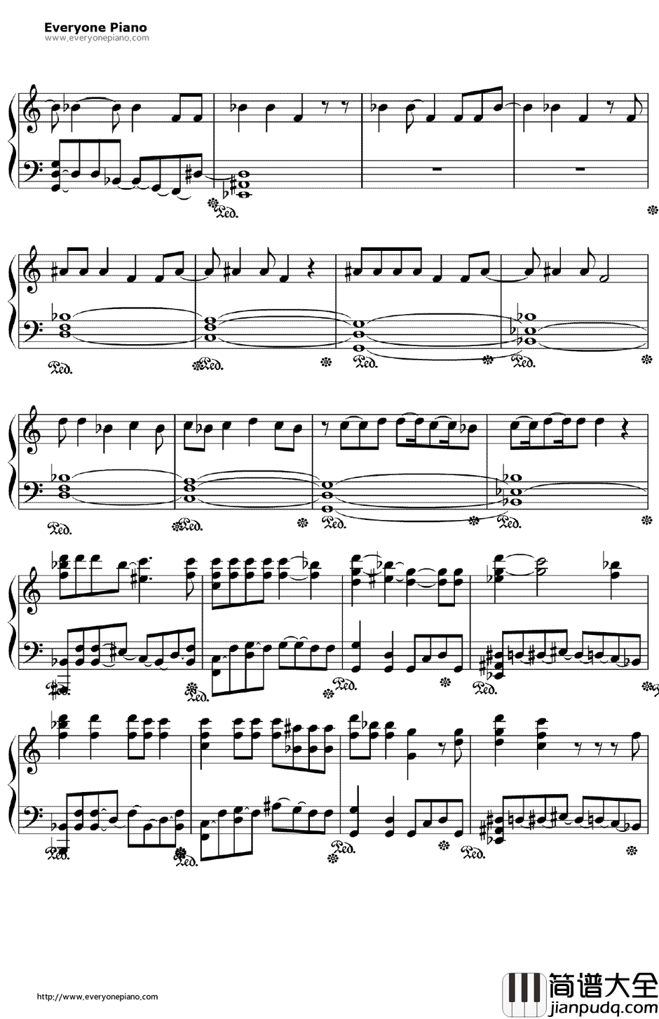 Cruise钢琴谱_Florida_Georgia_Line