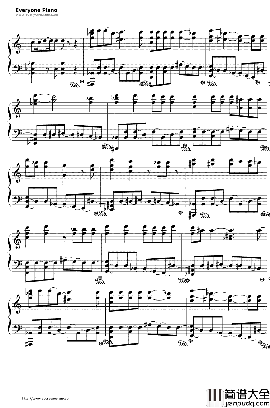 Cruise钢琴谱_Florida_Georgia_Line