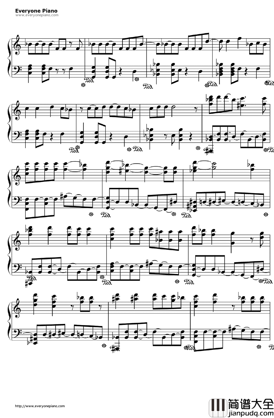 Cruise钢琴谱_Florida_Georgia_Line