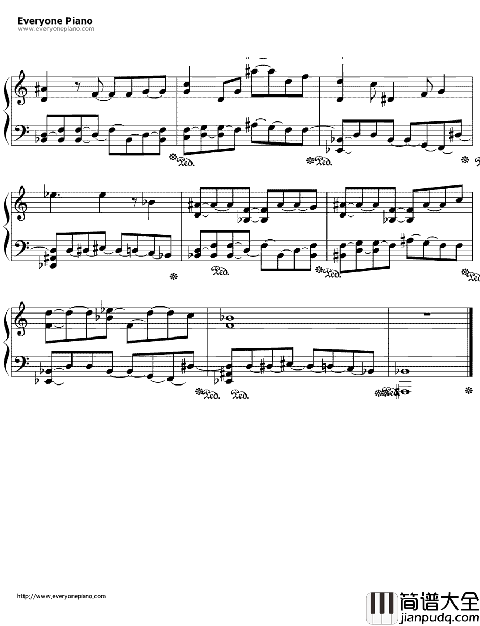 Cruise钢琴谱_Florida_Georgia_Line