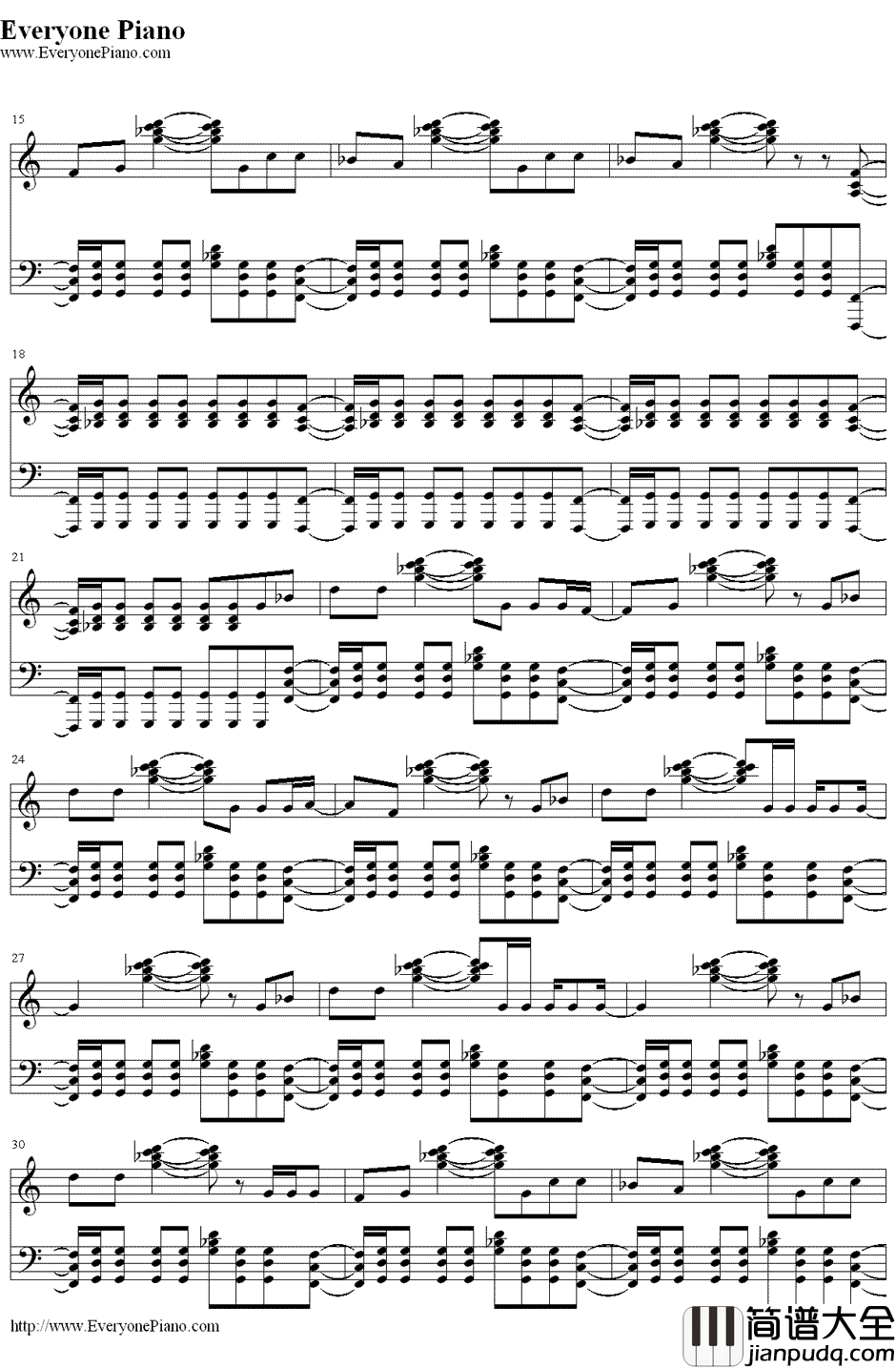 CaliforniaLove钢琴谱_2Pac