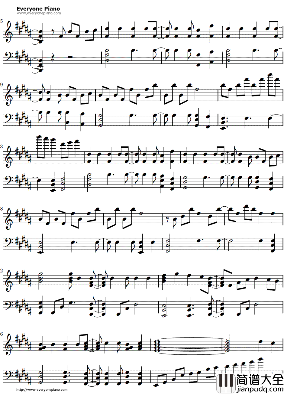 Do_You_Hear_What_I_Hear钢琴谱_Bing_Crosby