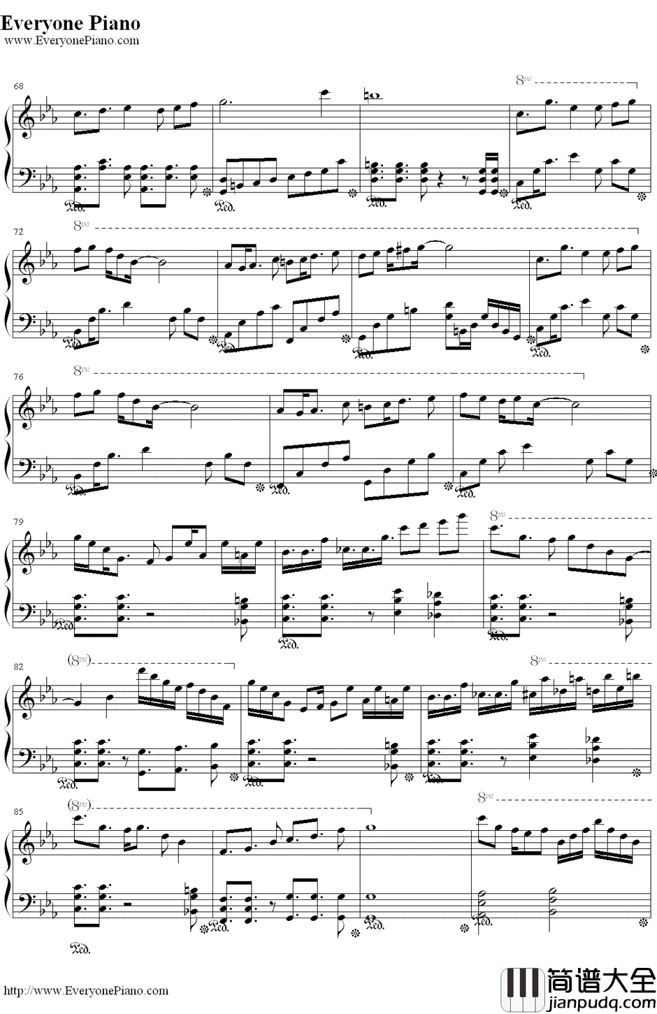 charActer钢琴谱_初音ミク巡音ルカ