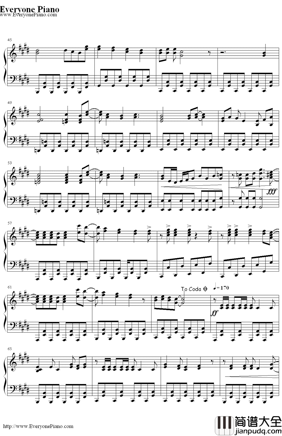 思い出は亿千万（亿千万的回忆）钢琴谱_小宫真央