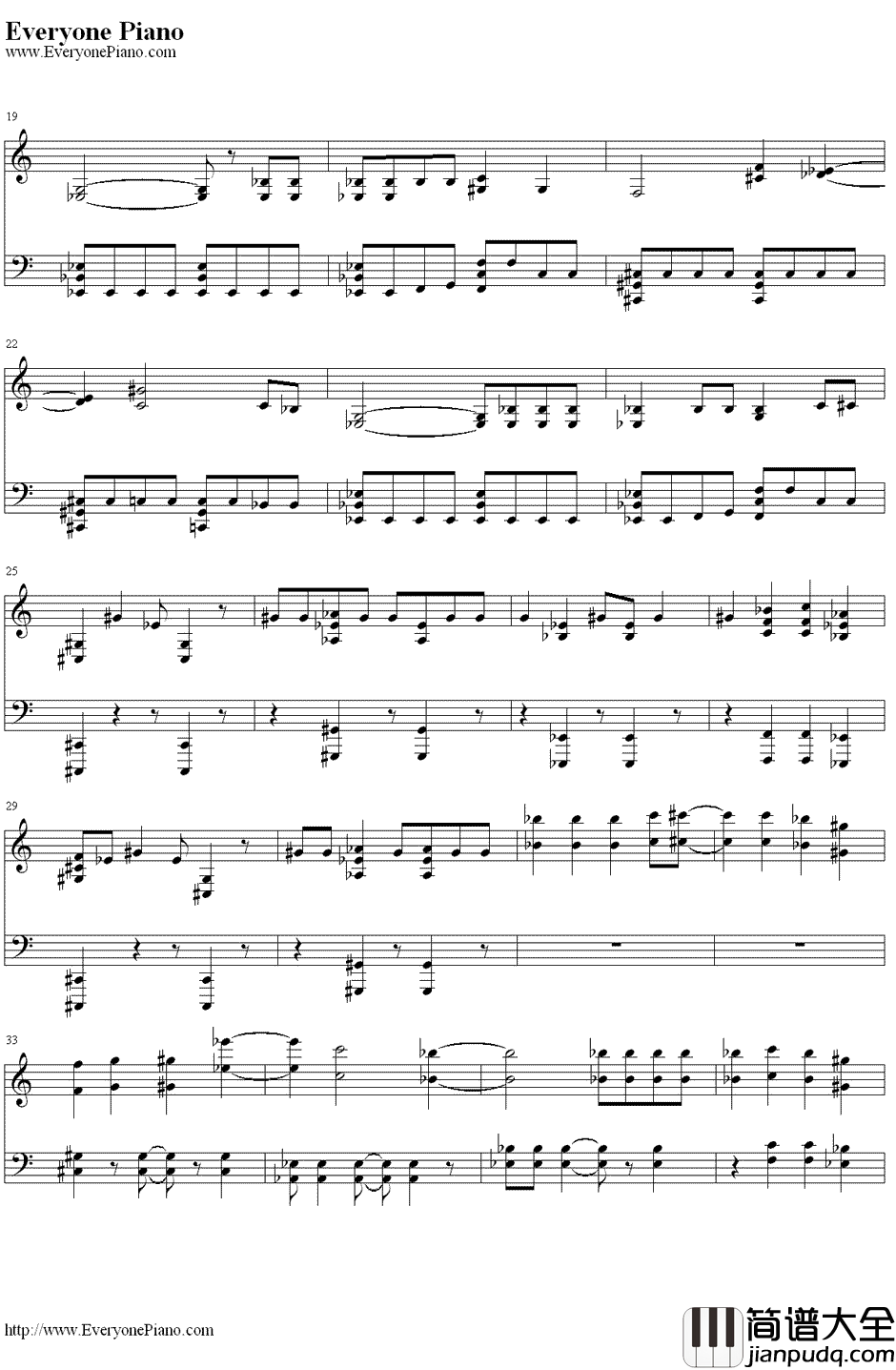 HeartAttack钢琴谱_DemiLovato