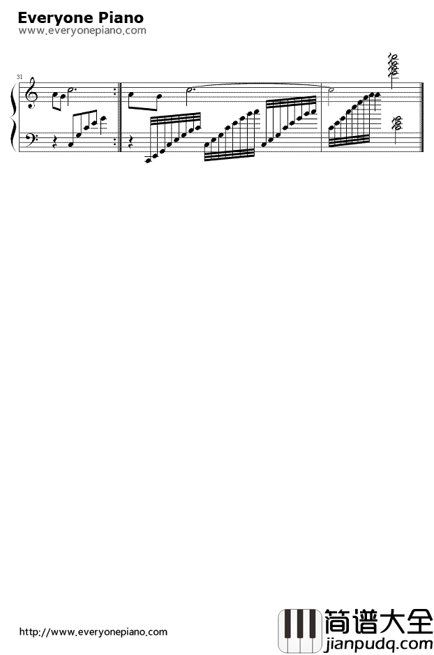 上海滩钢琴谱_叶丽仪