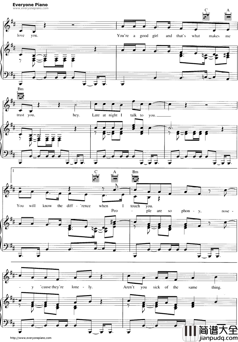 Like_I_Love_You钢琴谱_JustinTimberlake