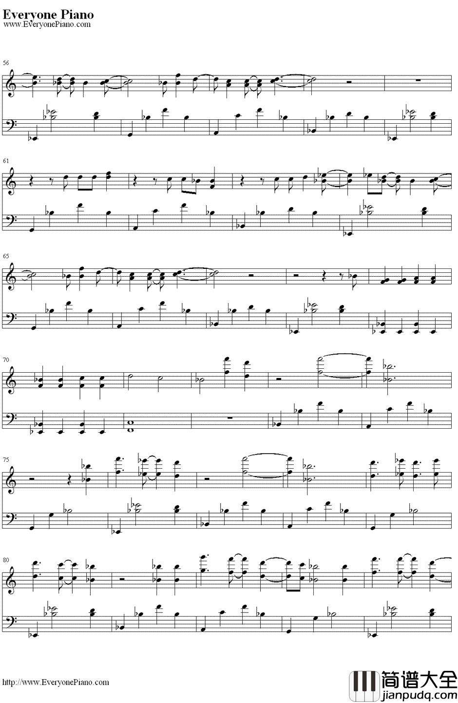 Autumn_Leaves钢琴谱_EdSheeran