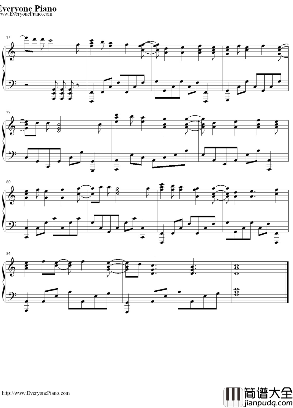 My_Dearest钢琴谱_Supercell__罪恶王冠_片头曲