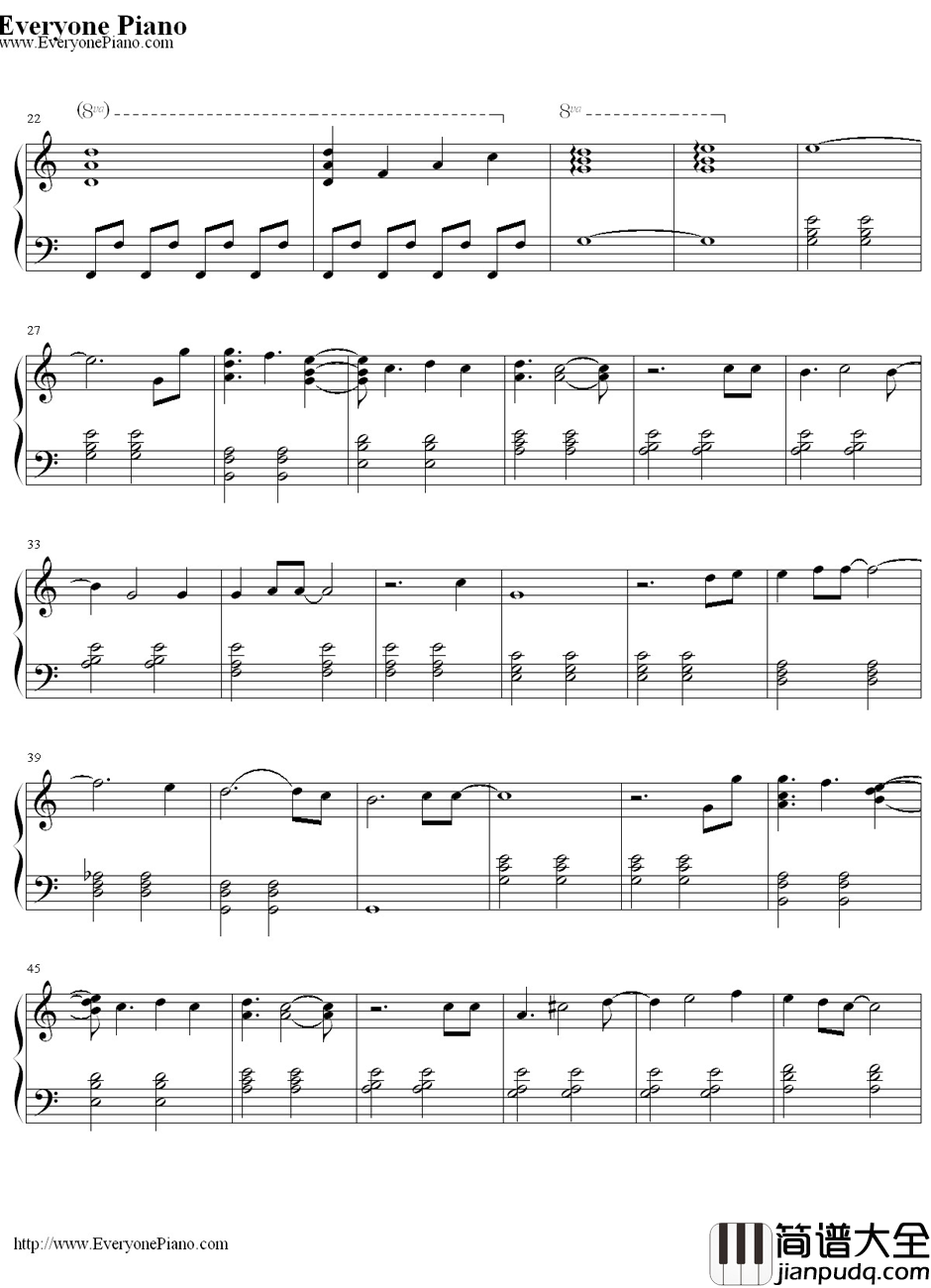 My_Dearest钢琴谱_Supercell__罪恶王冠_片头曲