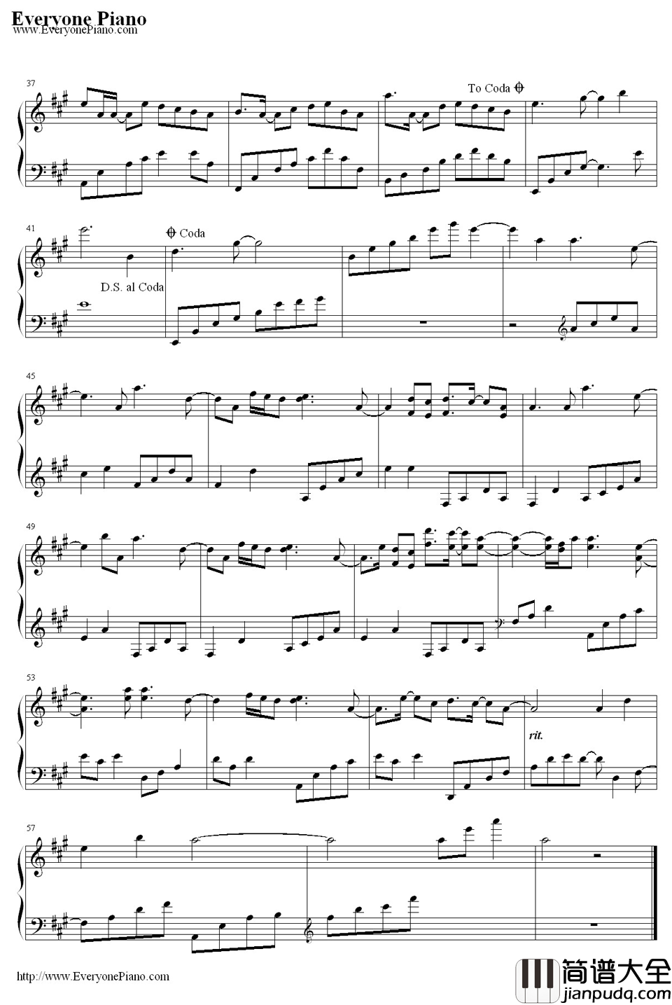 In_The_Morning_Light钢琴谱_雅尼（Yanni）