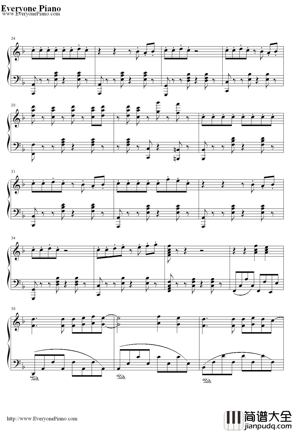 12の34で泣いてwith涙四姉妹钢琴谱_恵比寿マスカッツ