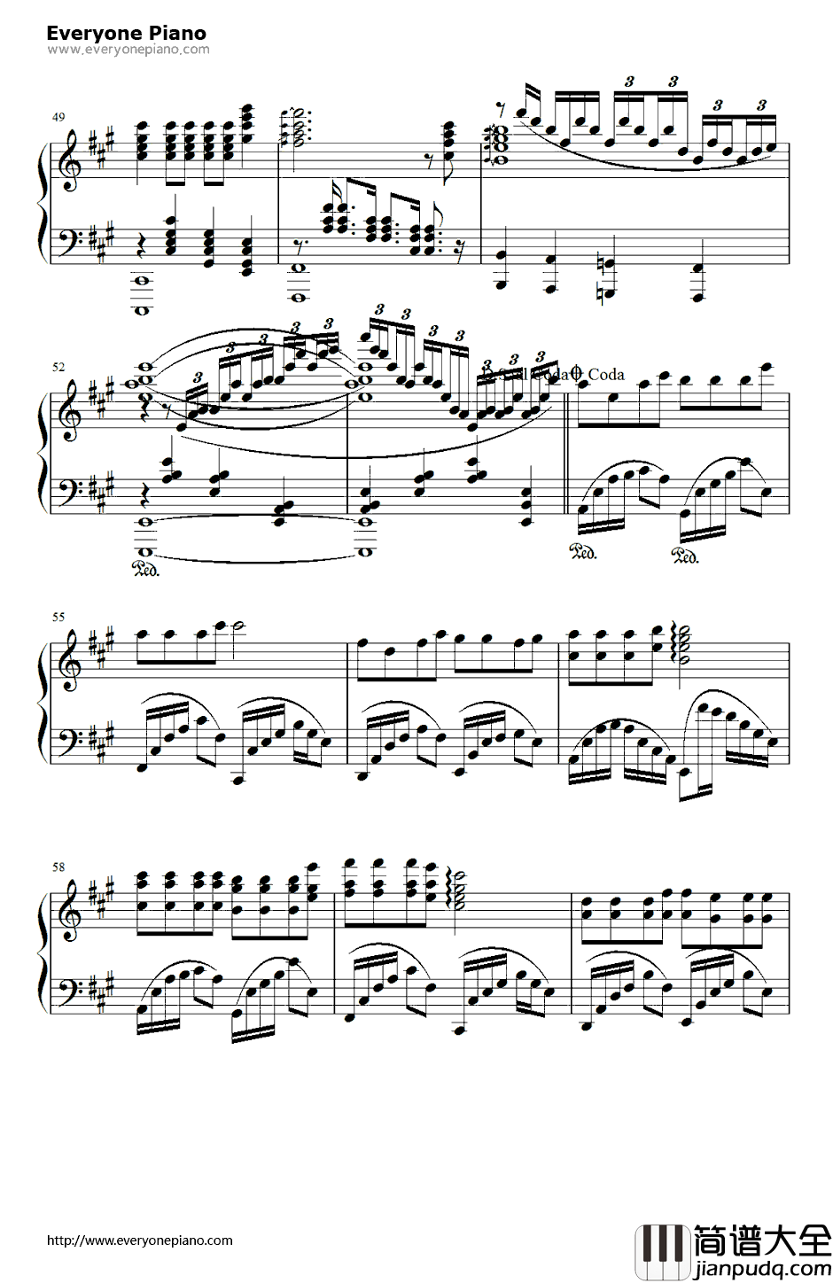 一生有你钢琴谱_水木年华