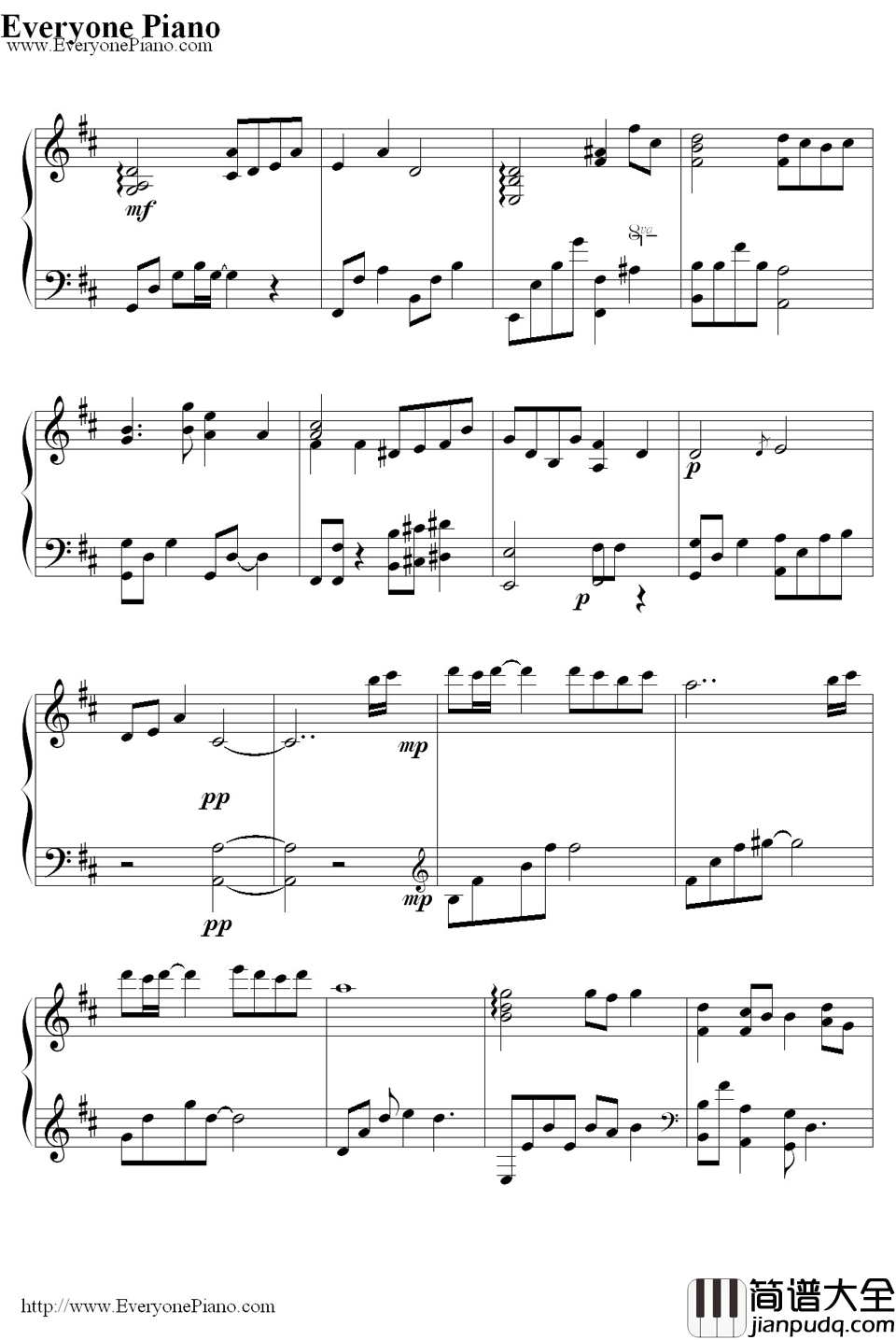 Nicol'sPiano（涙のテーマ）钢琴谱_柿岛伸次__机动战士高达SEED_插曲