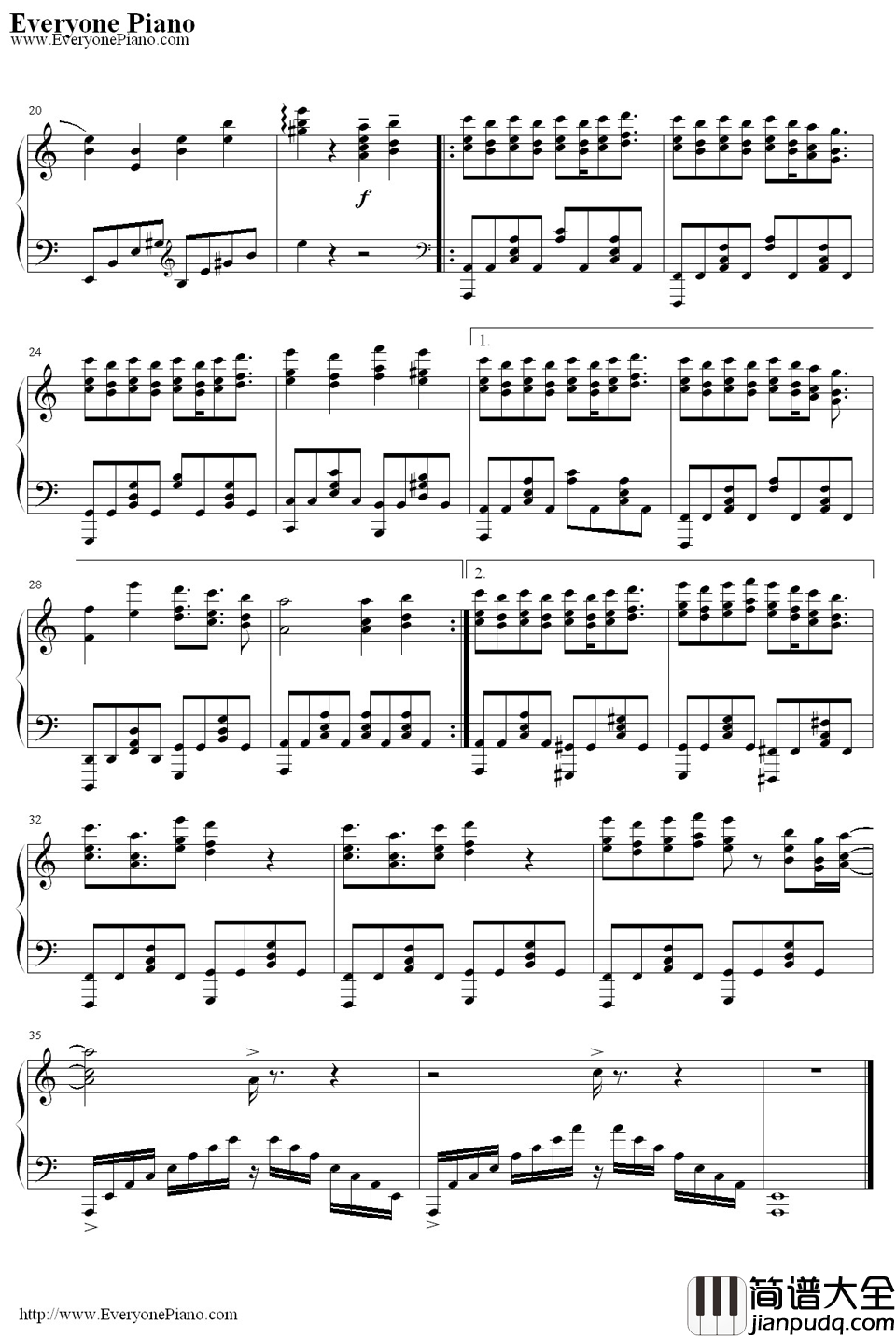 无望之泪（てもでもの涙）钢琴谱_AKB48