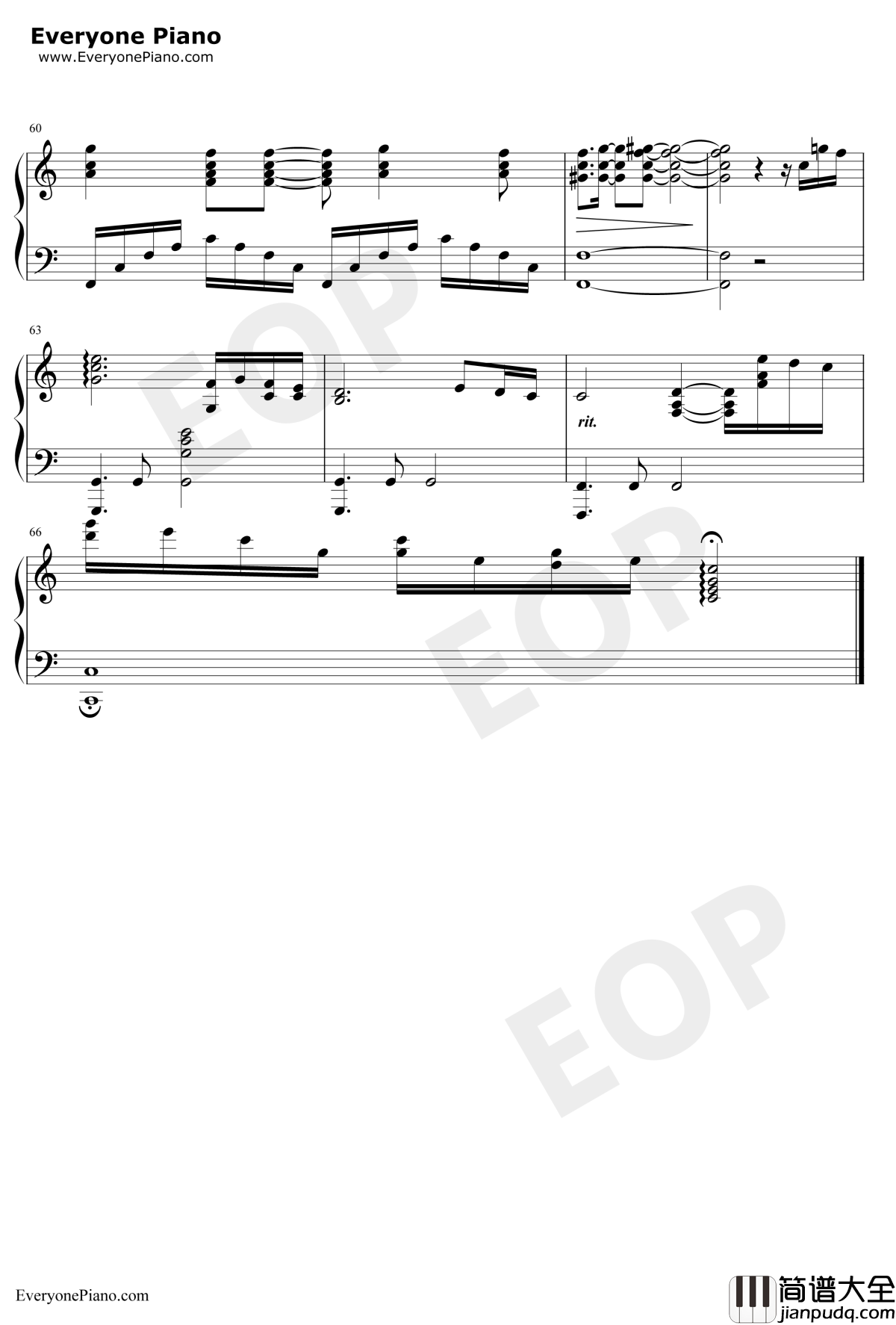 (Everything_I_Do)Do_It_for_You钢琴谱_布莱恩•亚当斯_罗宾汉主题曲