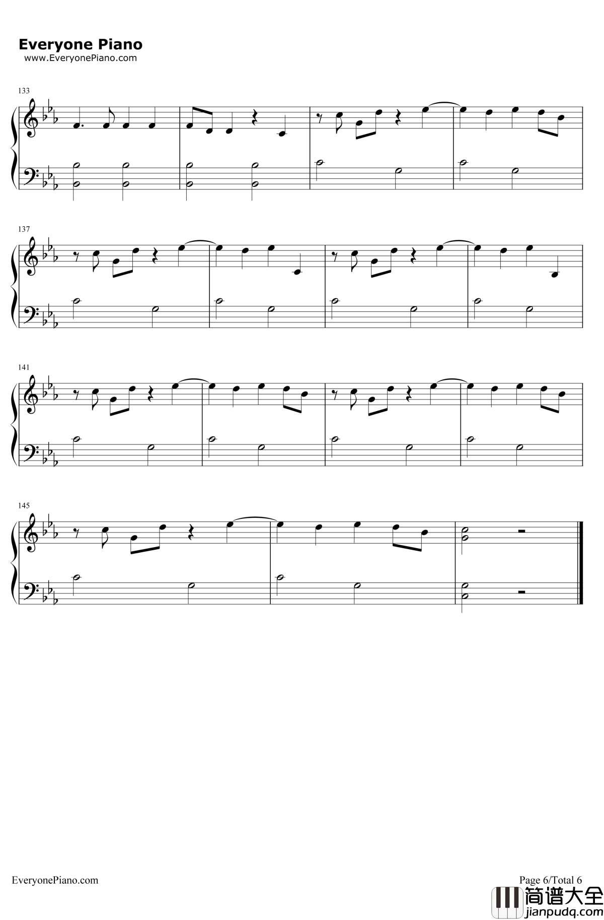 Jolene钢琴谱_MileyCyrus