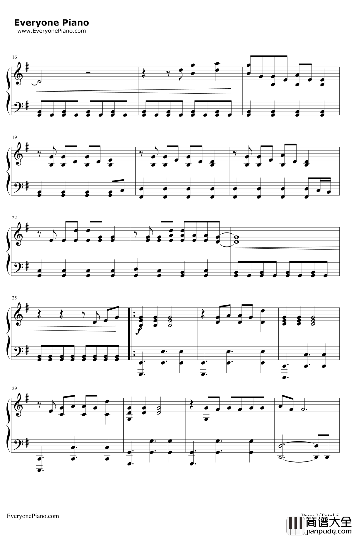 Wings钢琴谱_Birdy