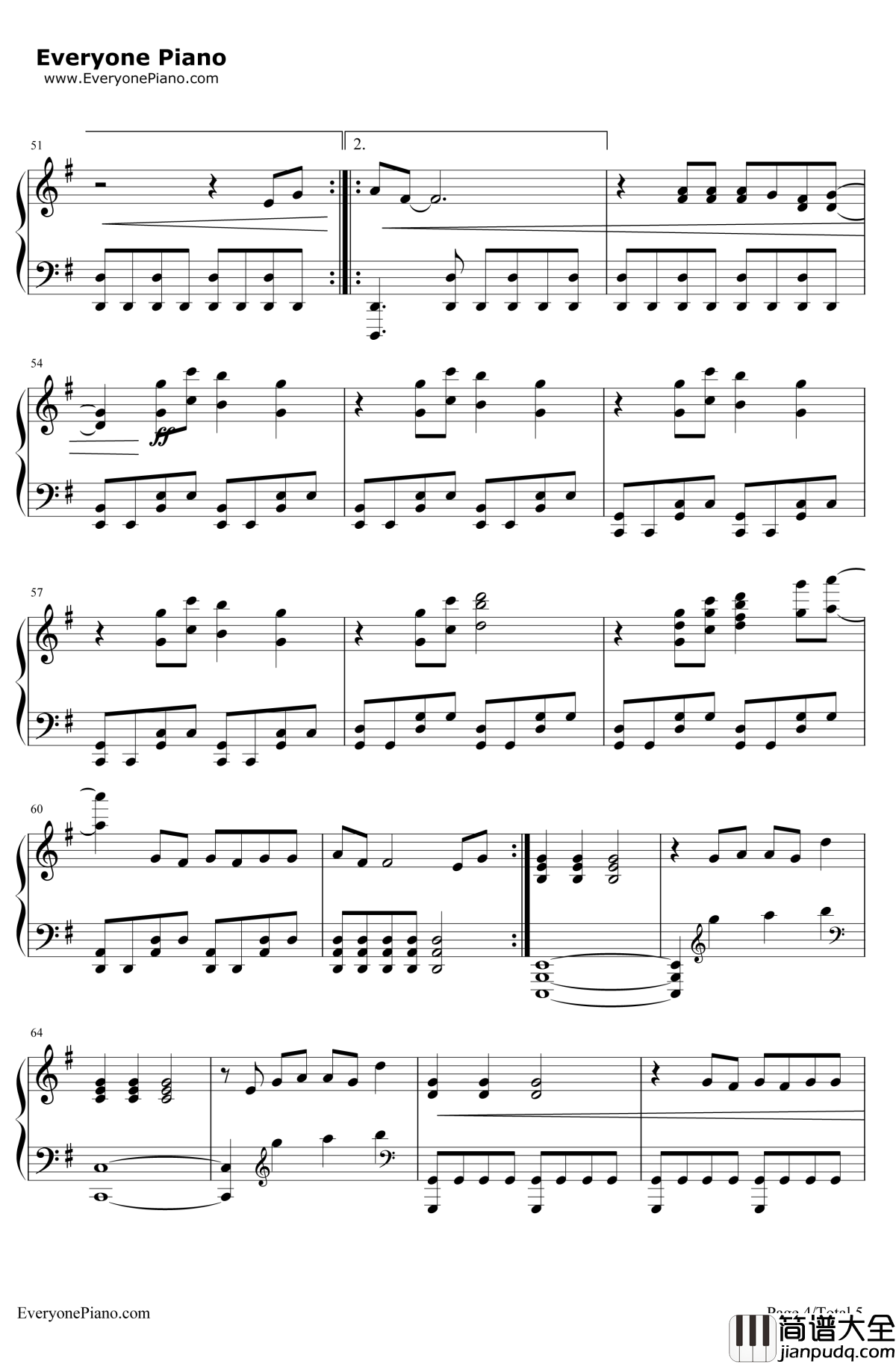 Wings钢琴谱_Birdy