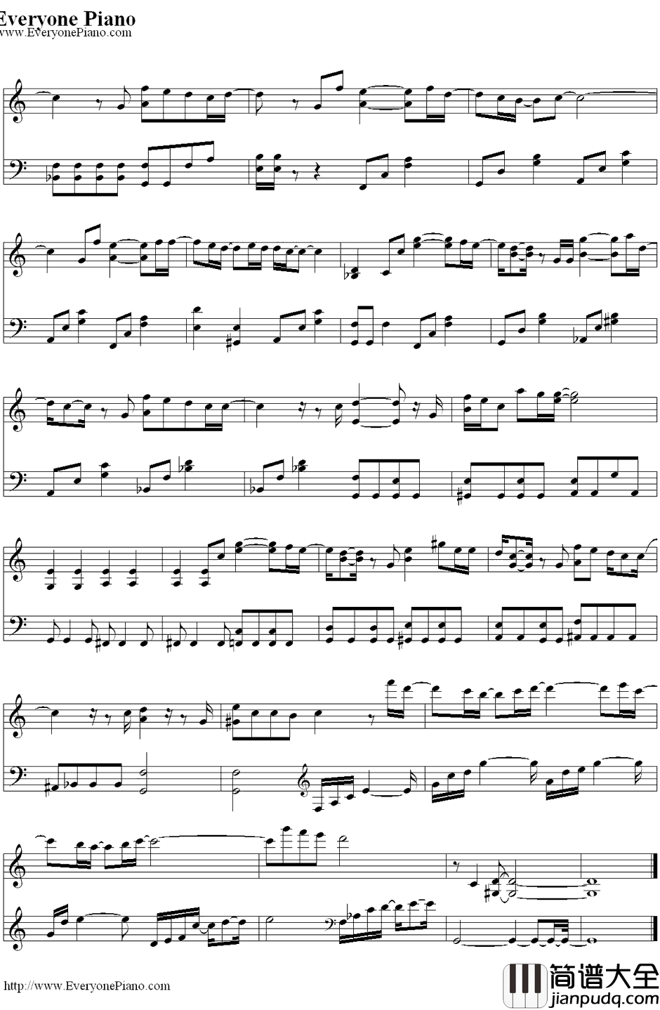 Belief～春を待つ君へ～钢琴谱_flumpool×Mayday__阿信_主题曲