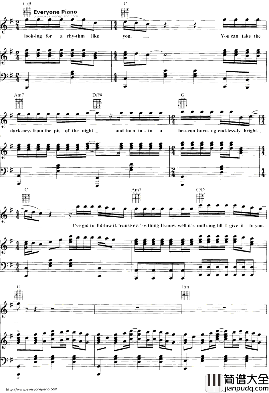 Making_Love_Out_Of_Nothing_At_All钢琴谱_AirSupply