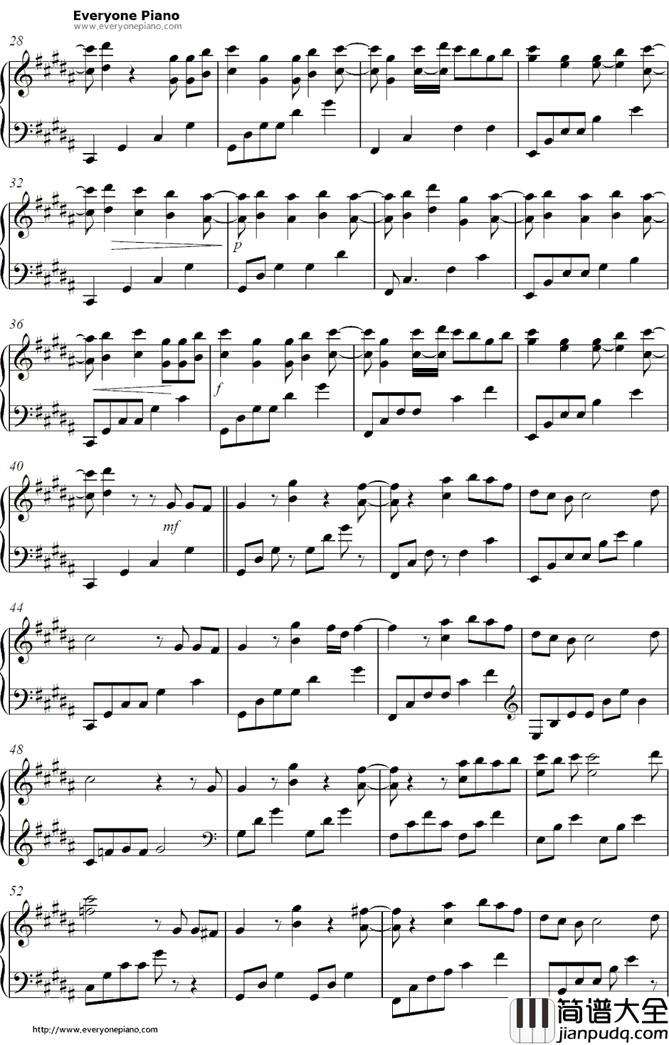 Lights钢琴谱_EllieGoulding