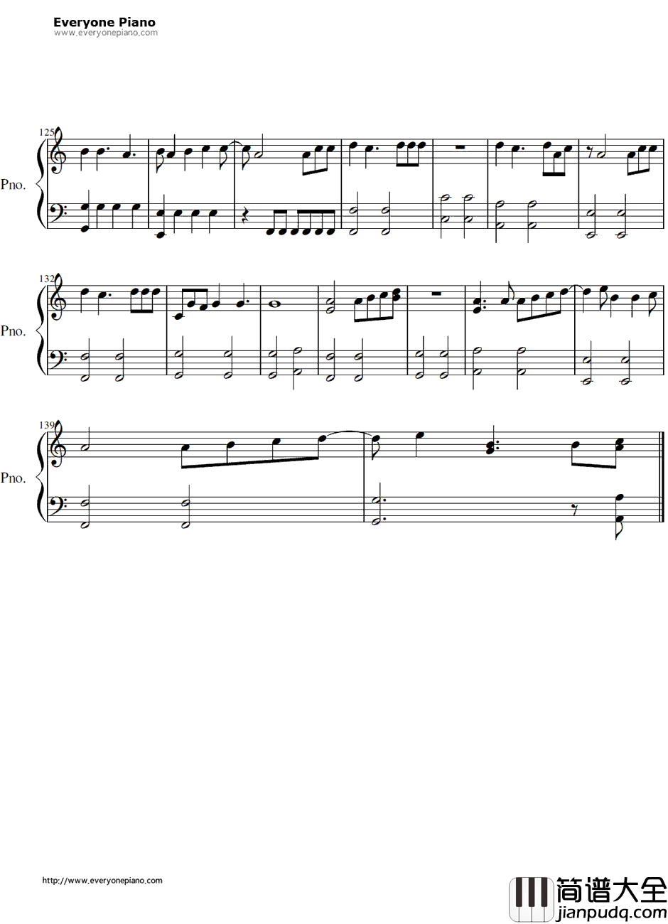 Let_Go_For_Tonight钢琴谱_Foxes