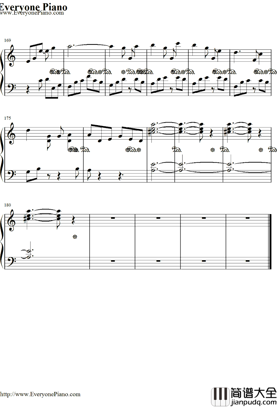 绯想天钢琴谱_东方Project_东方绯想天BGM