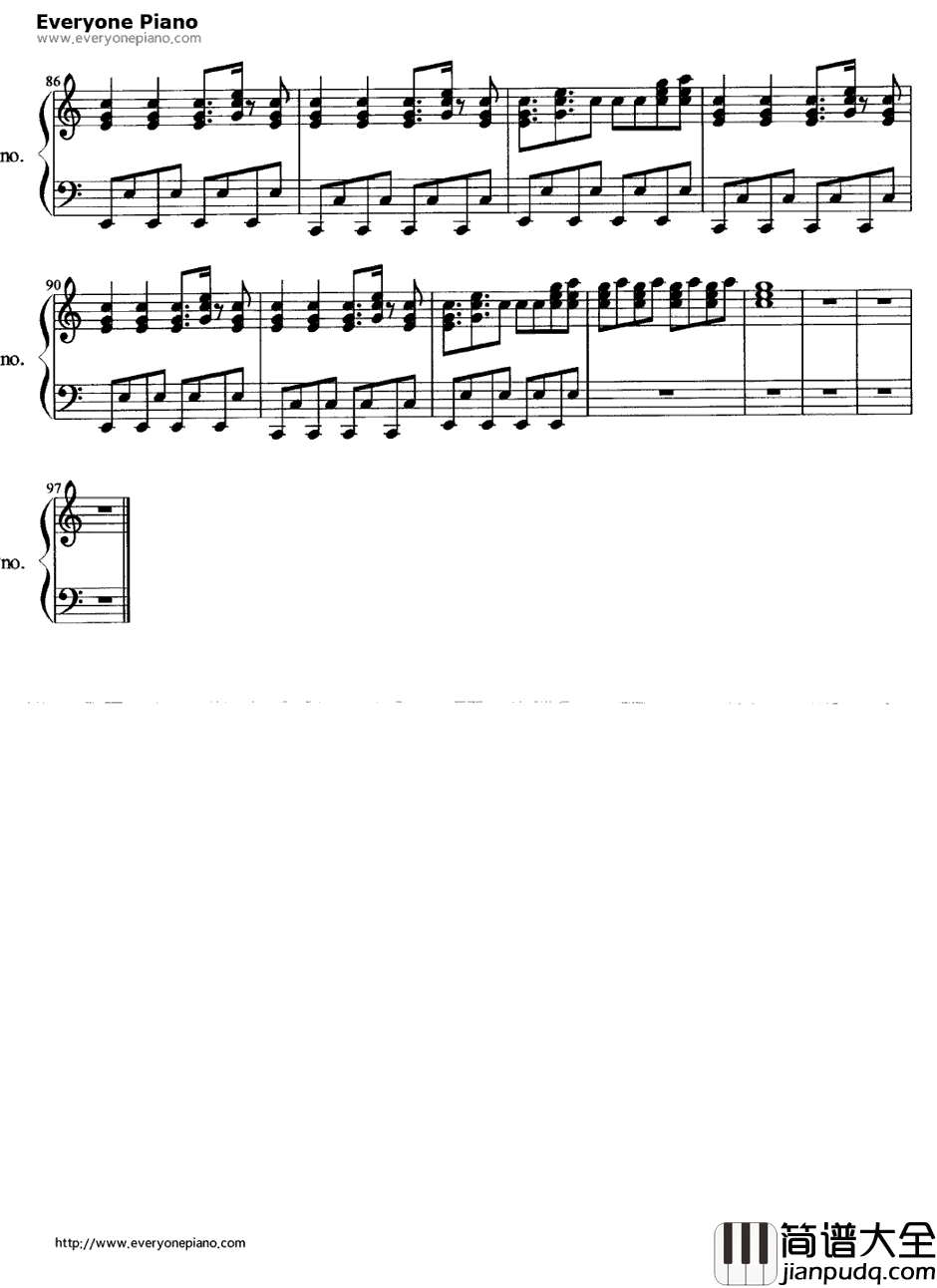 Anything_Could_Happen钢琴谱_EllieGoulding