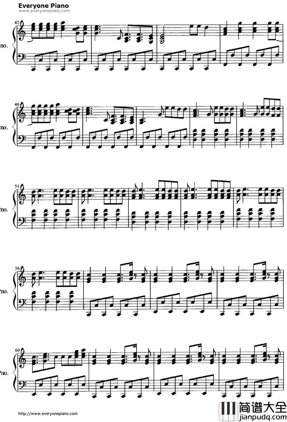 Anything_Could_Happen钢琴谱_EllieGoulding