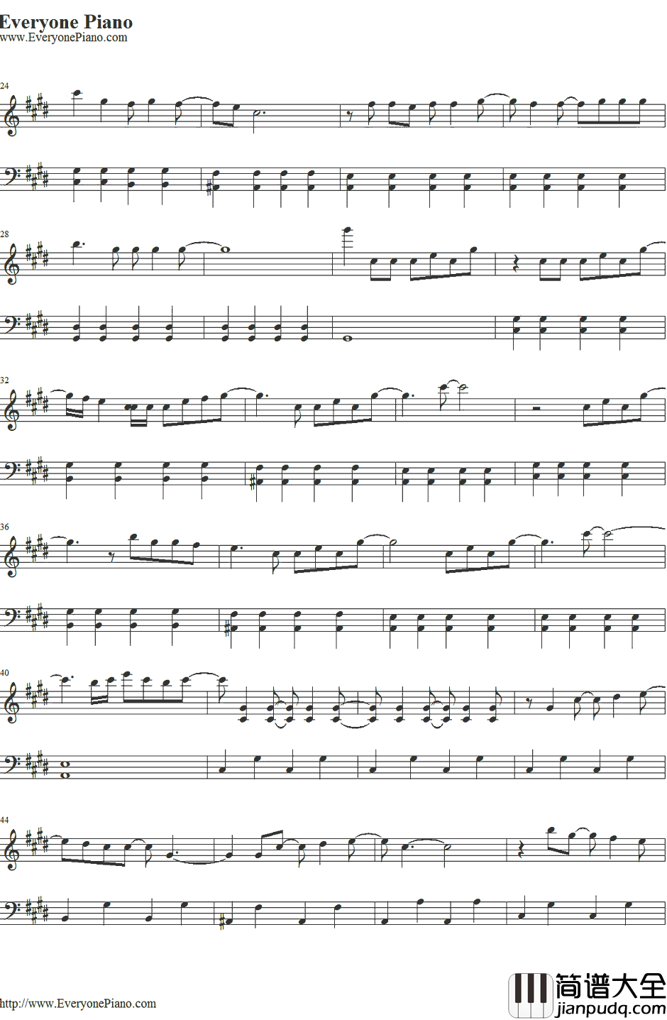 Addicted_to_You钢琴谱_Avicii