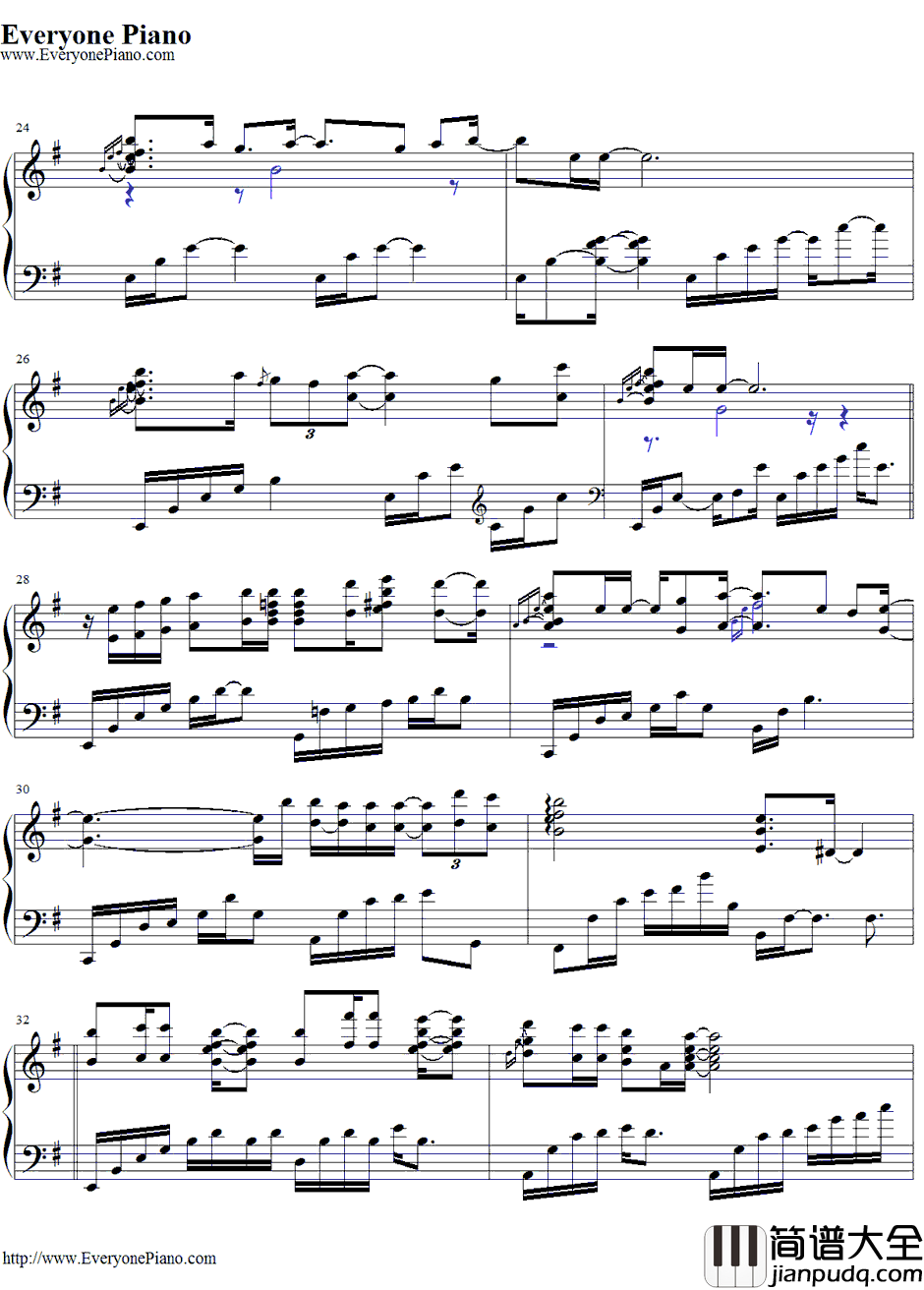 酒红色的心钢琴谱_玉置浩二_ワインレッドの心