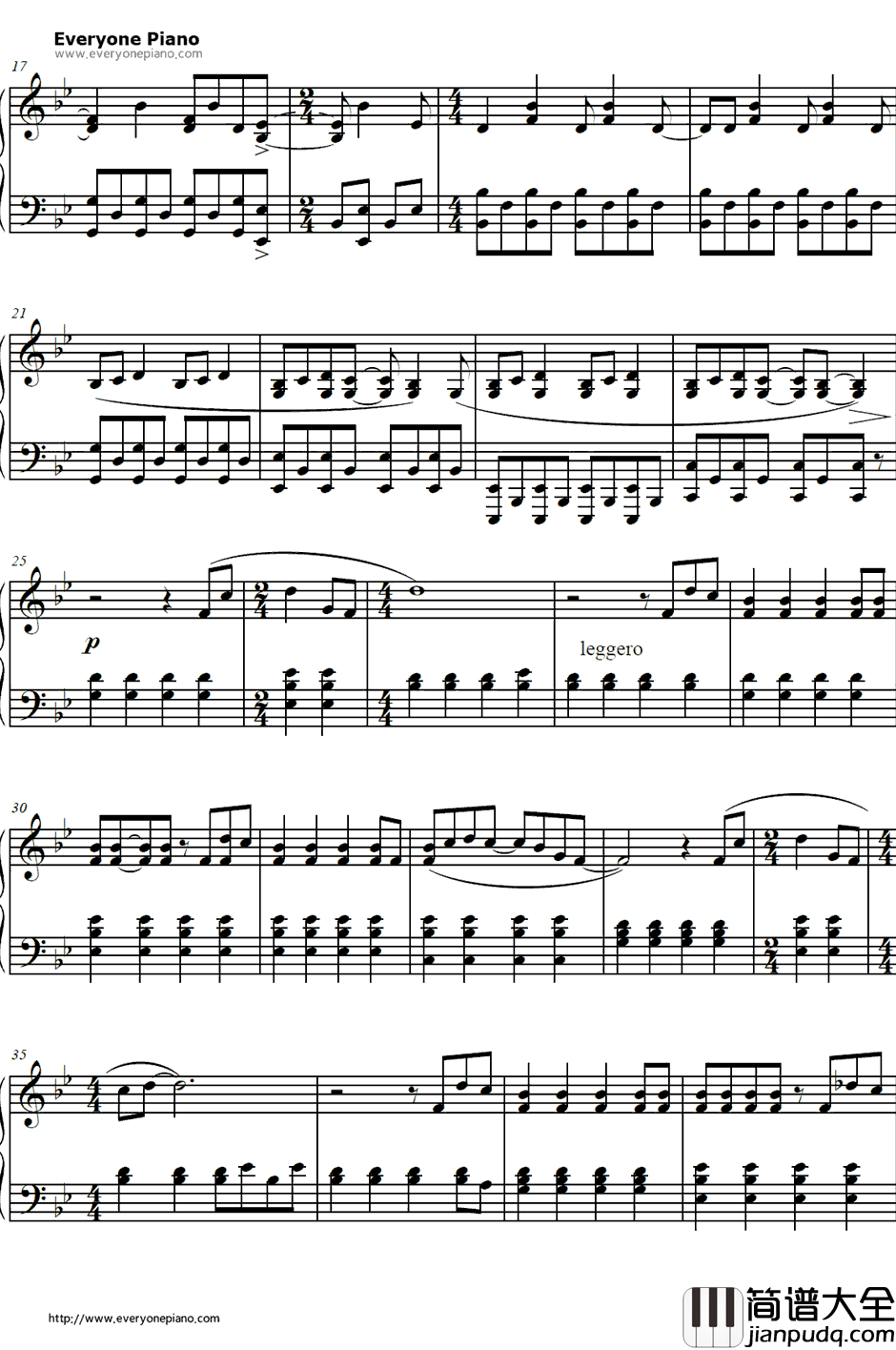 Charlie_Brown钢琴谱_Coldplay