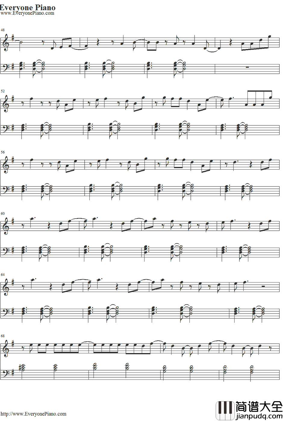 Daylight钢琴谱_Maroon5