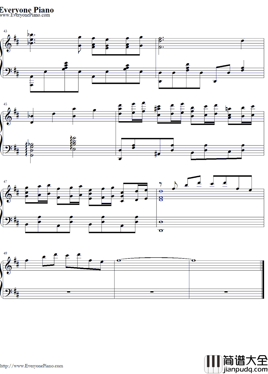 私の薔薇を喰みなさい钢琴谱_ALIPROJECT_薔薇少女OP