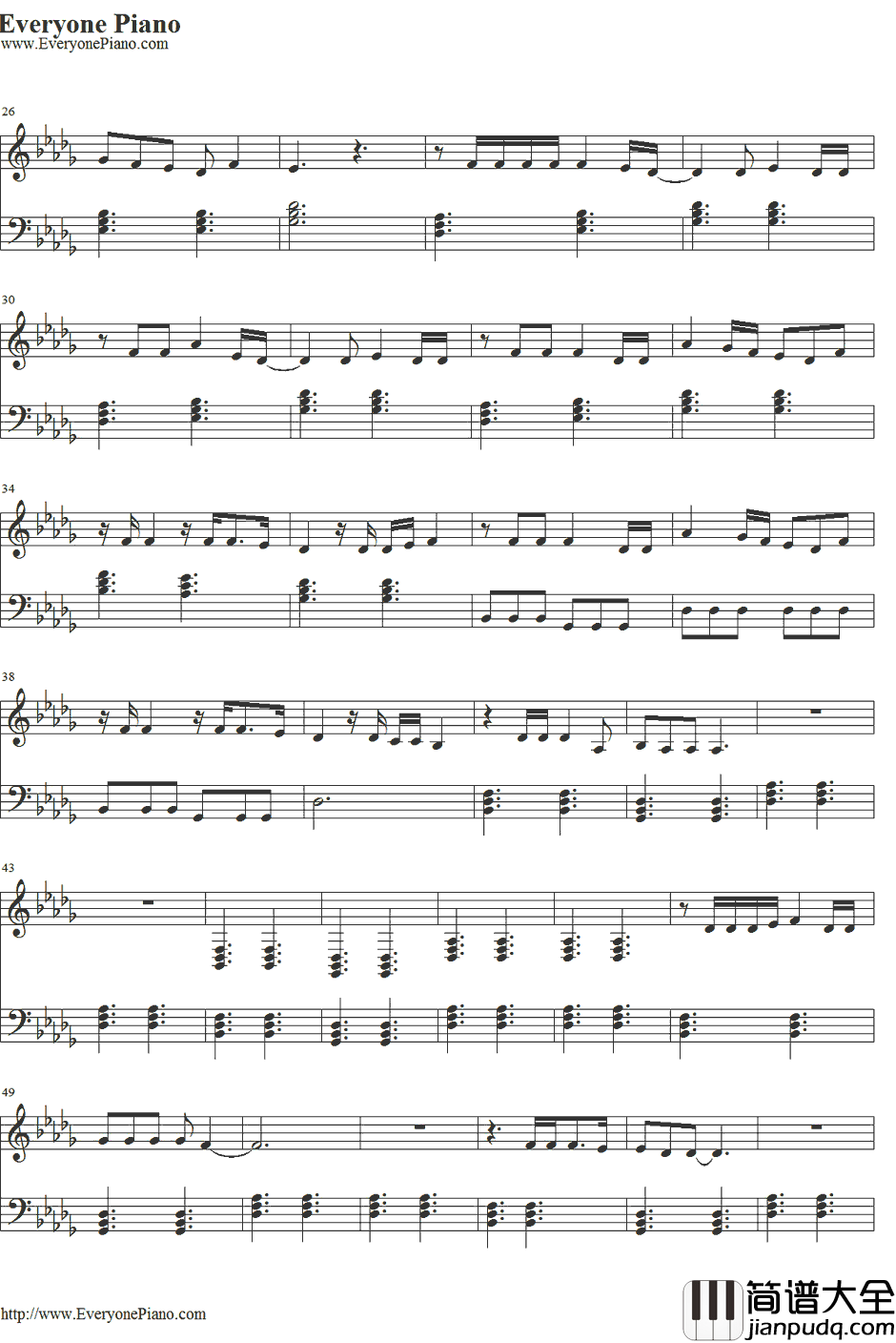 Give_Me_Love钢琴谱_EdSheeran