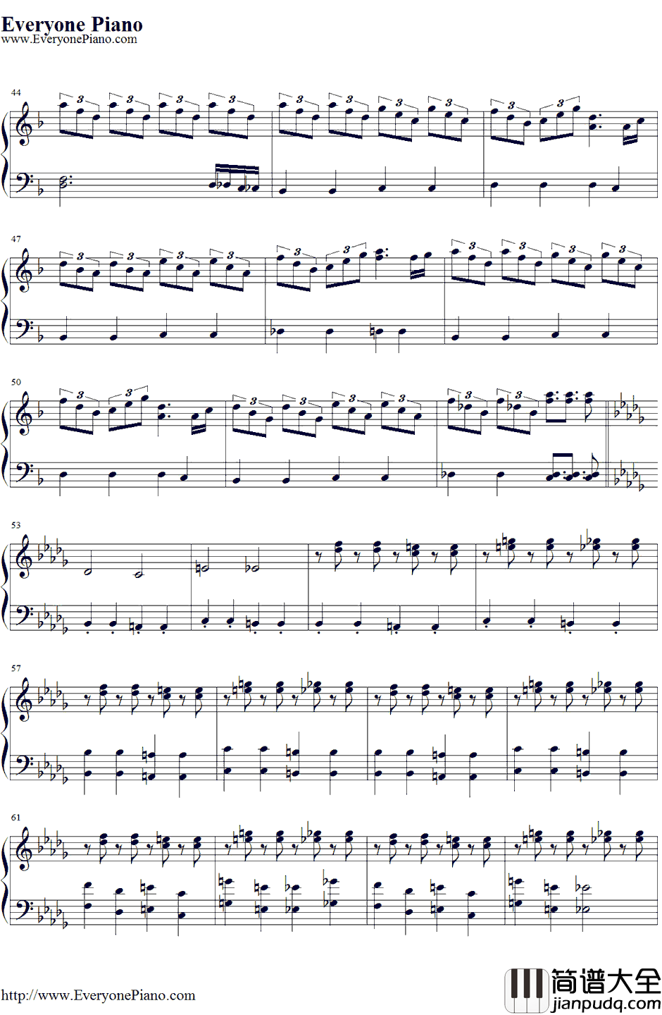 U.N.オーエンは彼女なのか?钢琴谱_东方Project_东方红魔乡