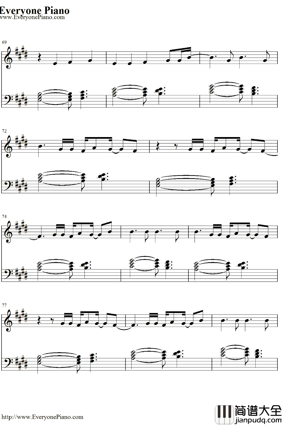 Cannonball钢琴谱_LeaMichele