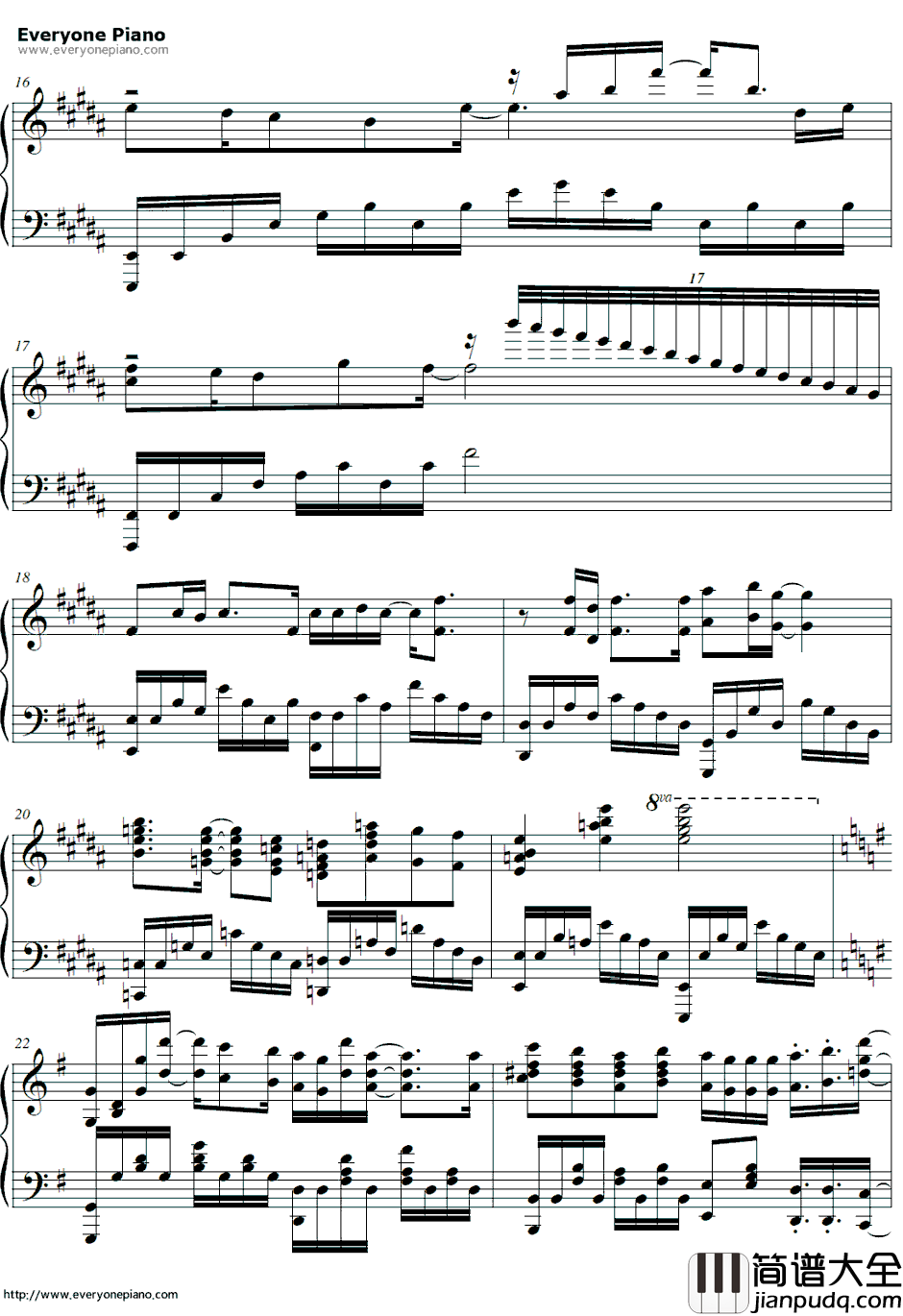 Sparkling_Daydream钢琴谱_ZAQ_中二病でも恋がしたい!OP