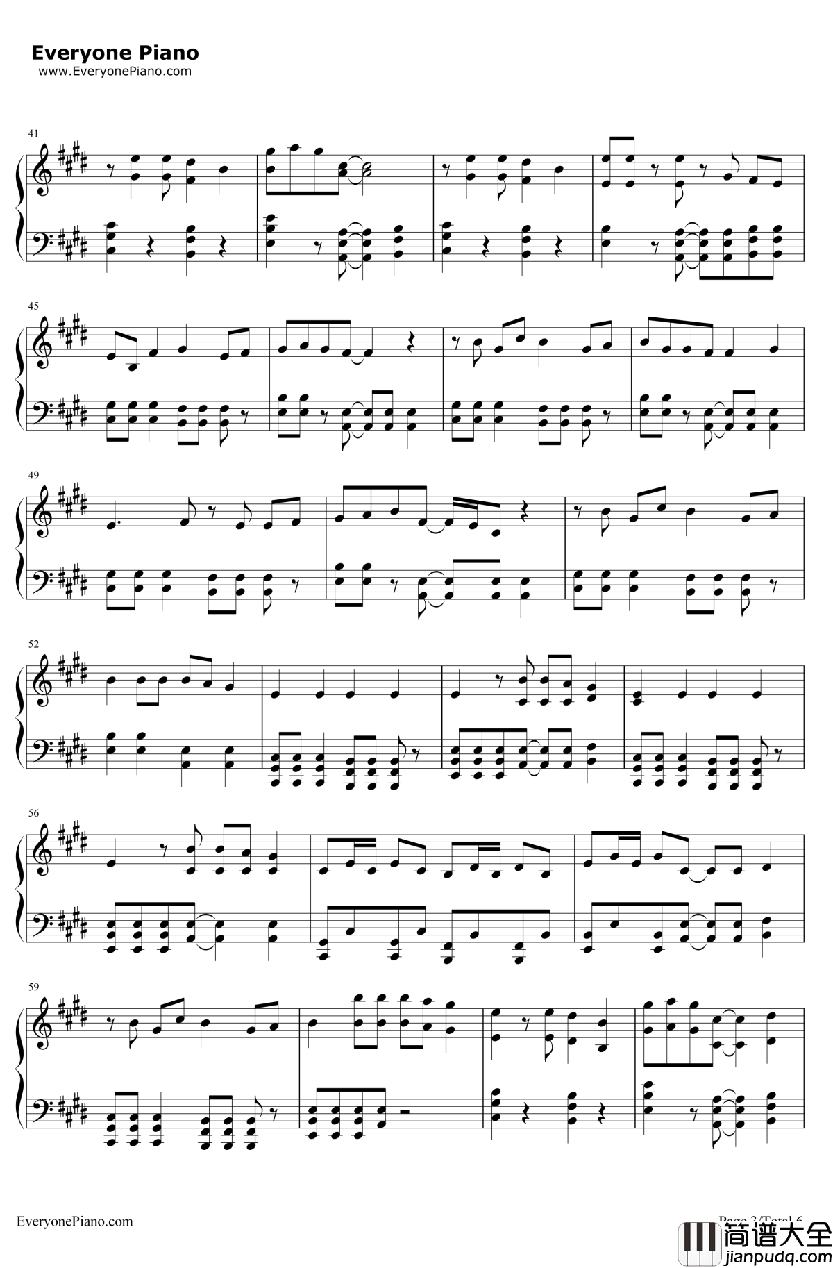 DieYoung钢琴谱_Kesha