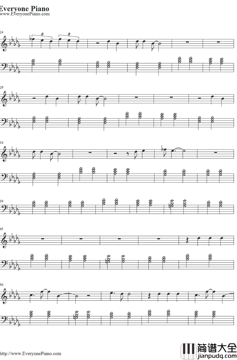 Heaven钢琴谱_DepecheMode